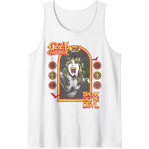 Ozzy Osbourne – Speak Of The Devil Ringer T-Shirt : Amazon.co.uk